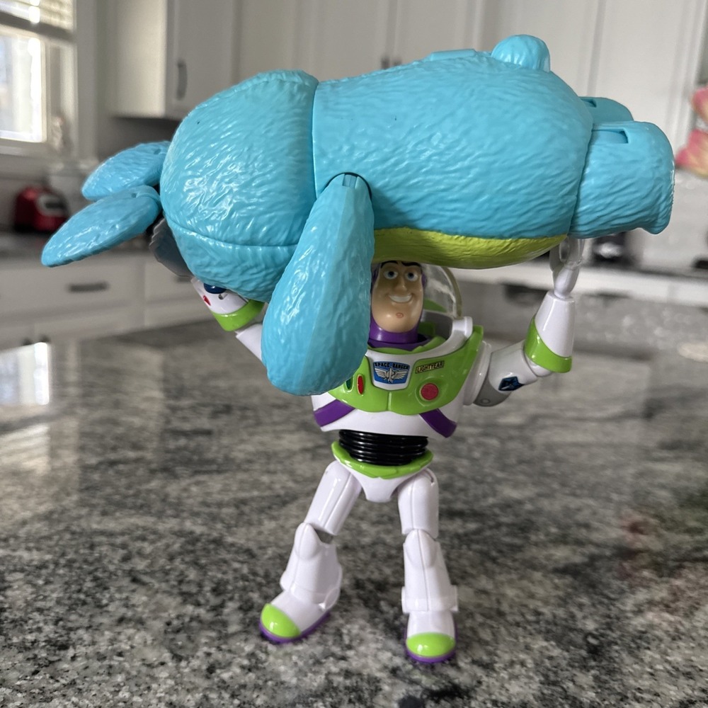 Disney PIXAR TOY STORY‎ 4 - Buzz Lightyear - 7" And Bunny 2 For 1 - Picture 9 of 9